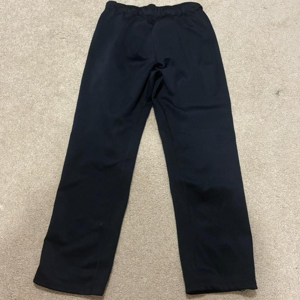 Nike Womens Black Joggers with White Swoosh - Picture 2 of 3